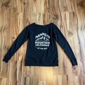 Ski sweatshirt